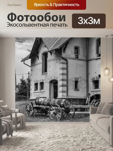 Фотообои Черно-белый
