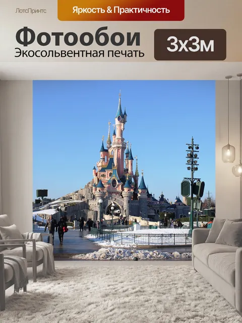Фотообои Диснейленд