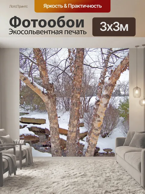 Фотообои Деревья и Крик