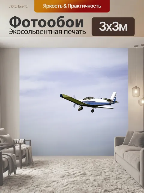Фотообои Ultralight Самолет