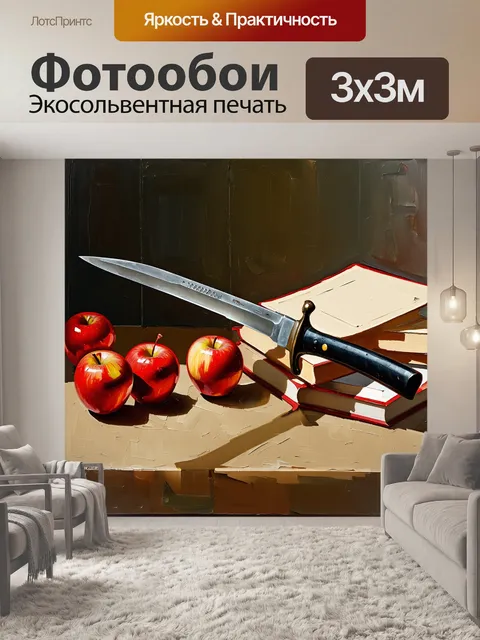 Фотообои спокойный натюрморт в стиле импрессионизма