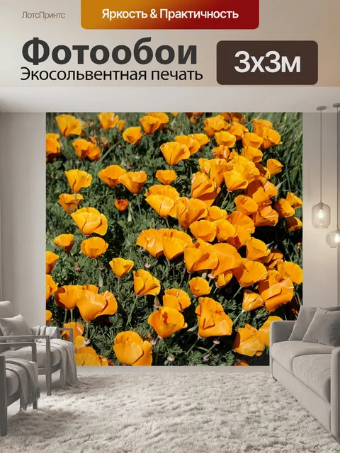 Фотообои мак