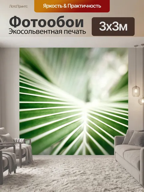 Фотообои Кокосовый лист
