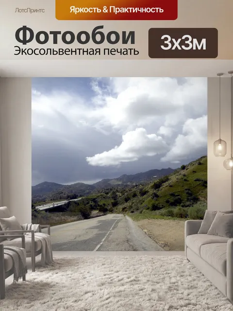 Фотообои Горная дорога
