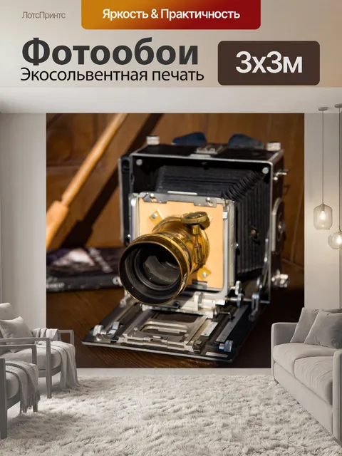 Фотообои Старая камера