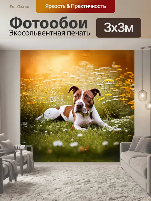 Фотообои в нежном утреннем свете