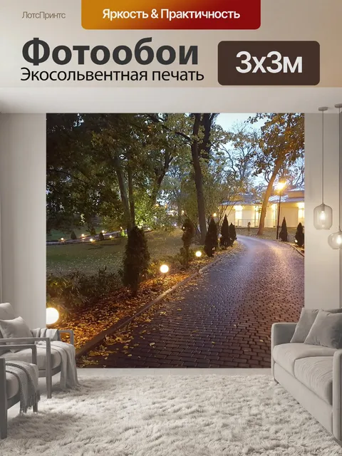 Фотообои Аллея в Мендзыздрое