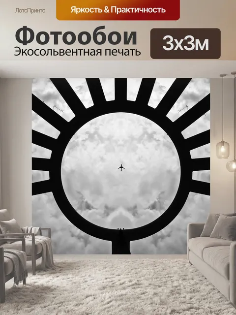 Фотообои Черное и белое