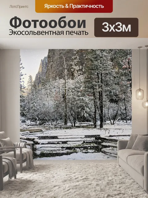 Фотообои Зимняя сцена