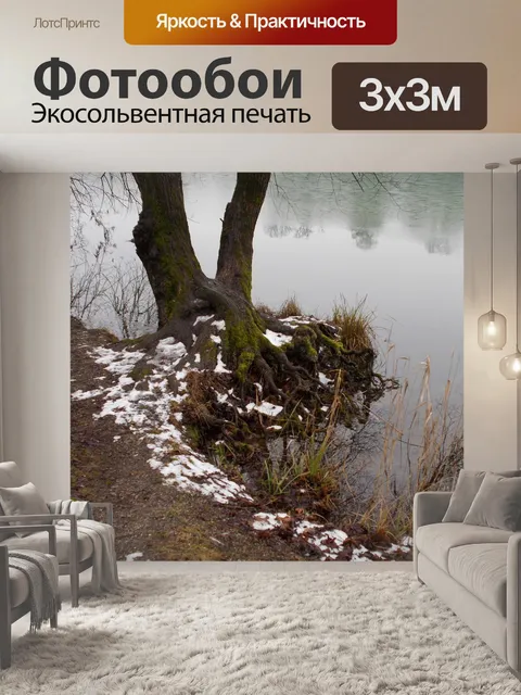 Фотообои Берег реки