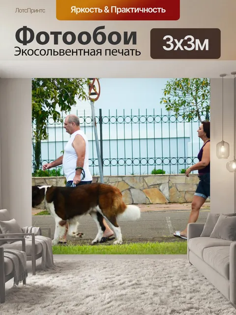 Фотообои Семья площади