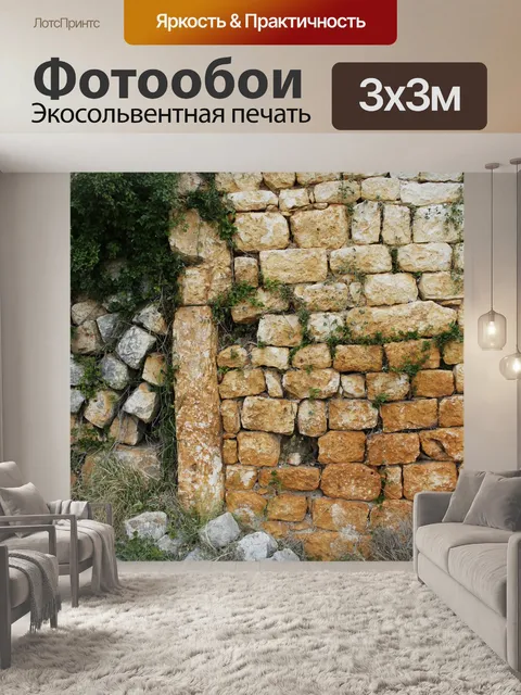Фотообои Стена
