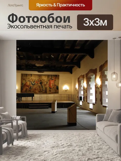 Фотообои Интерьер замка Виандена