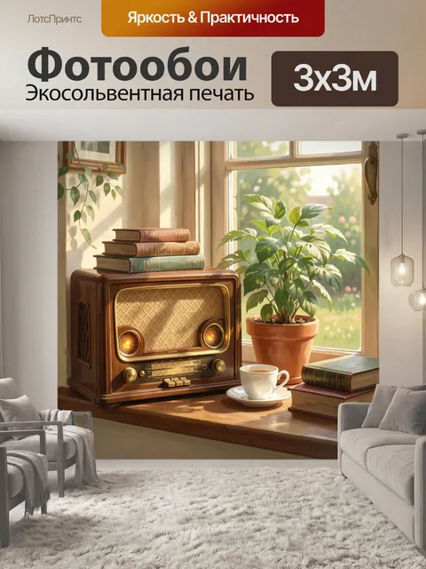 Фотообои Уютный натюрморт у окна