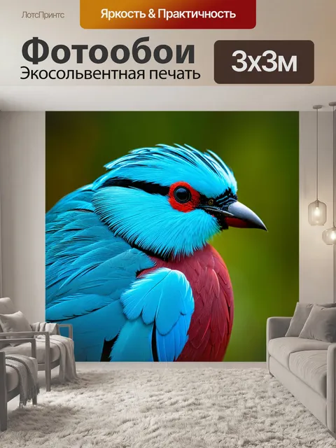 Фотообои текстура перьев у птиц