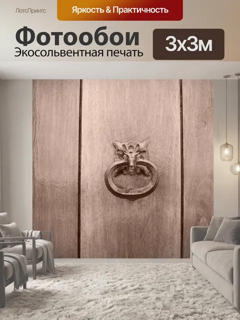 Фотообои Деревянная дверь