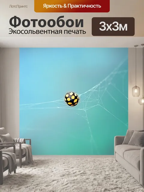 Фотообои Божья коровка в Интернете