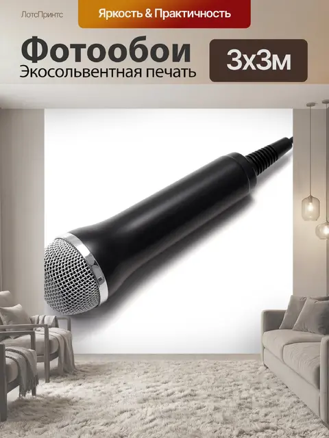 Фотообои Микрофон