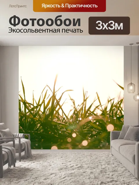 Фотообои Утренняя роса