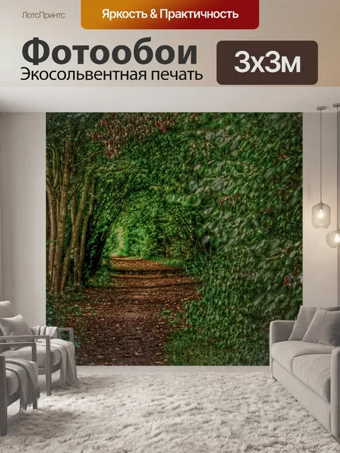 Фотообои лес