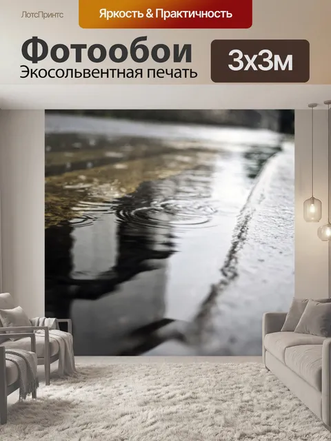 Фотообои Лужа