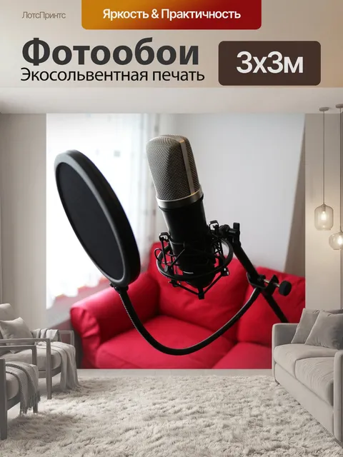 Фотообои Микрофон