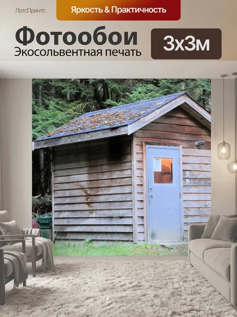 Фотообои уборная дом