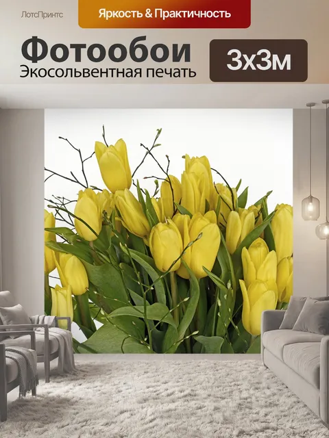 Фотообои Тюльпаны