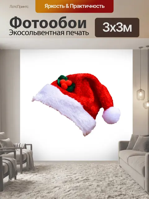 Фотообои Шляпа санта
