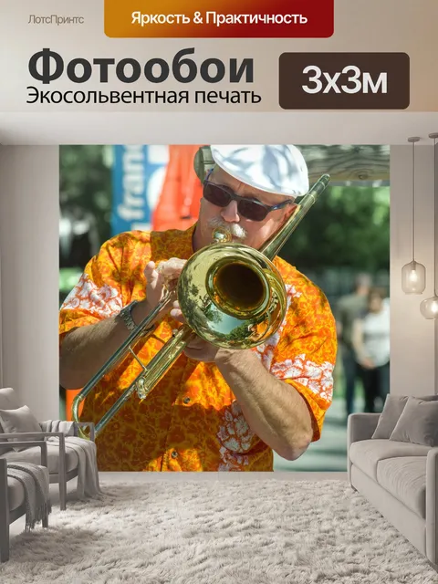 Фотообои Музыкант