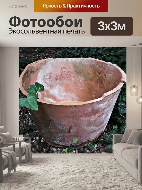 Фотообои Цветочный горшок