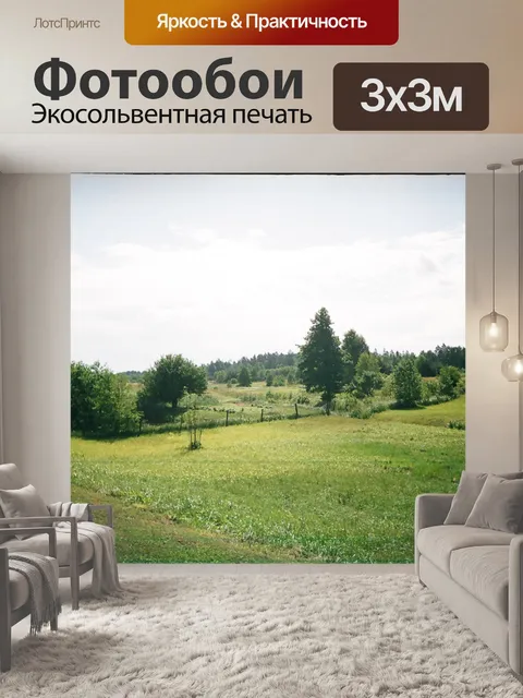 Фотообои Бук Луг Билгорай