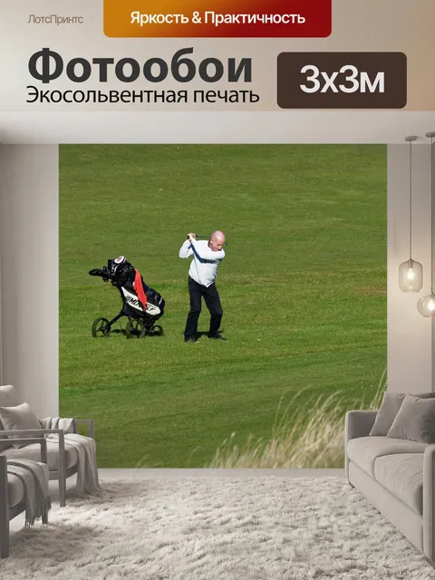 Фотообои Качели для гольфа