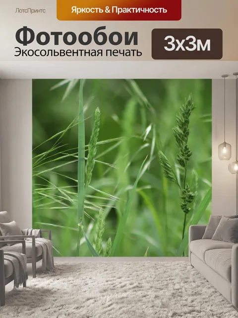Фотообои Трава