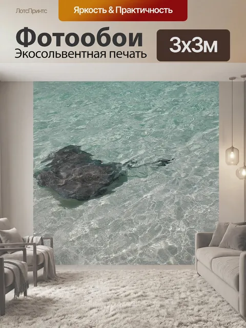 Фотообои Скат