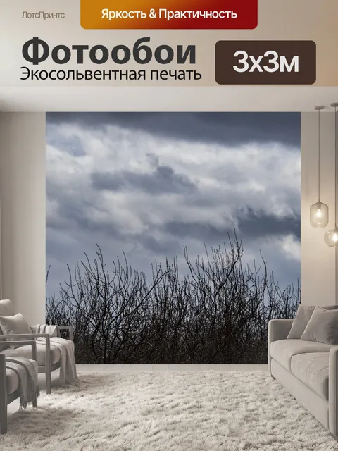 Фотообои Буря в пустыне