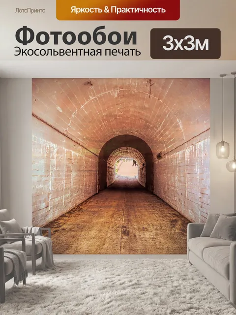 Фотообои Туннель