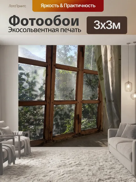 Фотообои Old window