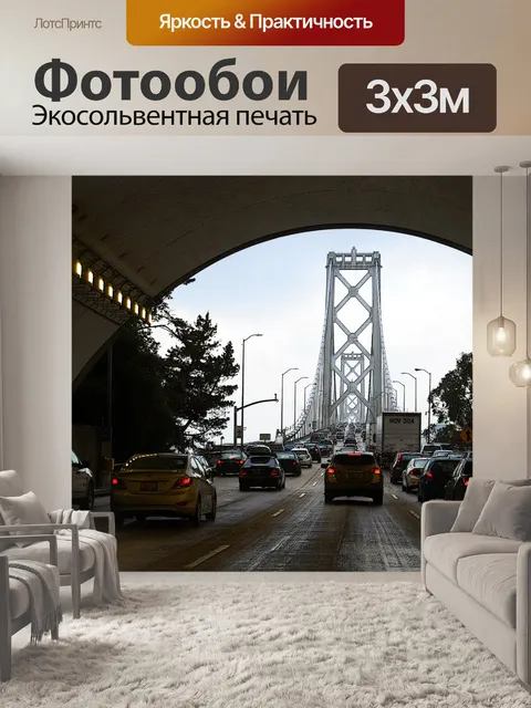 Фотообои Rush Hour на мосту