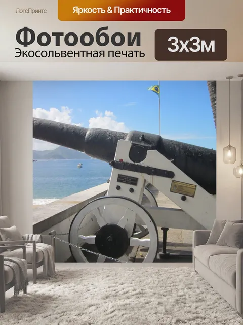 Фотообои Исторический пушки в Рио