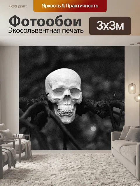 Фотообои Череп