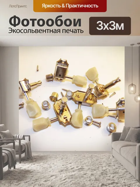 Фотообои Фото из гитарных партий