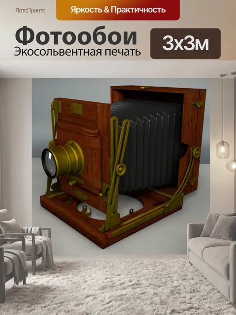Фотообои камера