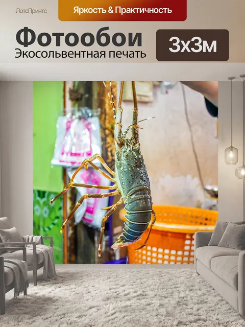 Фотообои Креветки