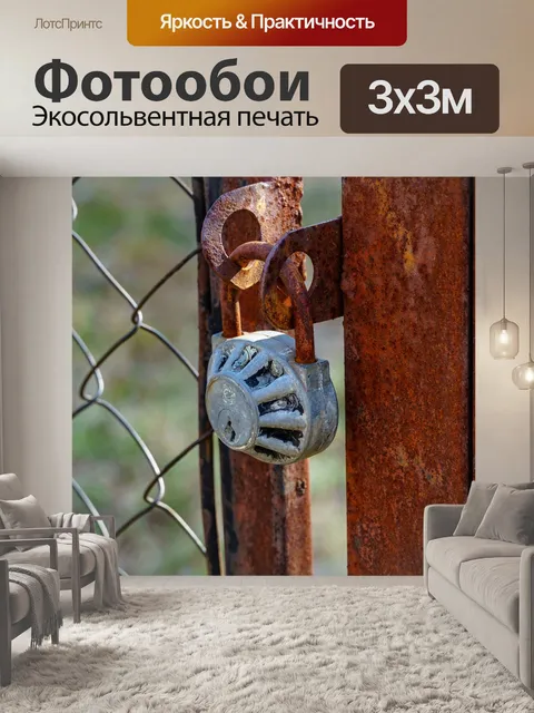 Фотообои Висячий замок