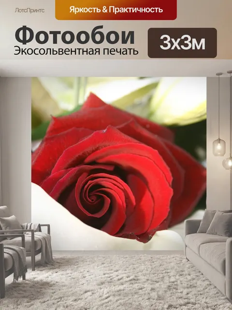 Фотообои Красный