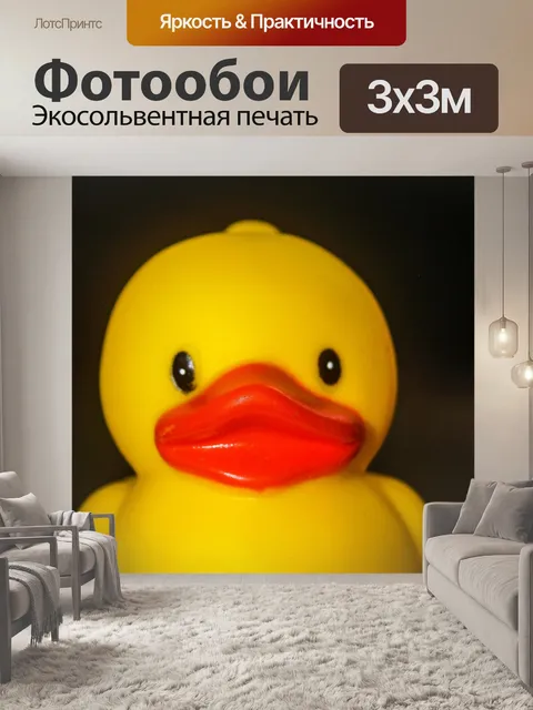 Фотообои ванна утка игрушка