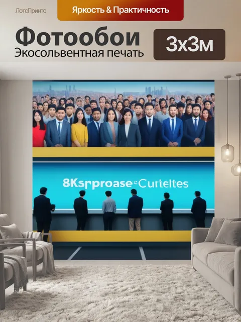 Фотообои с людьми