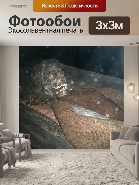 Фотообои мертвых скелет
