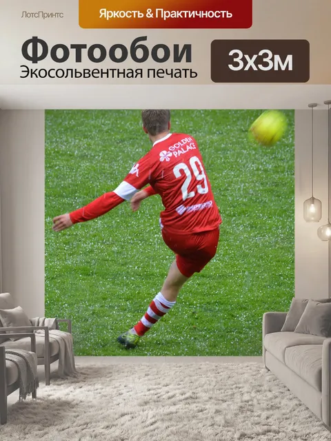 Фотообои Футболист